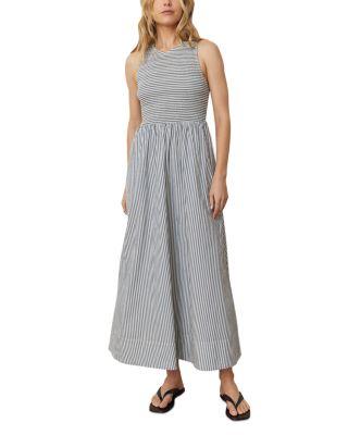 Darcy Smocked Maxi Dress by MARINE LAYER