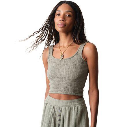 DoubleCloth Scoop Tank Top by MARINE LAYER