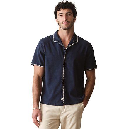 Embroidered Resort Shirt by MARINE LAYER