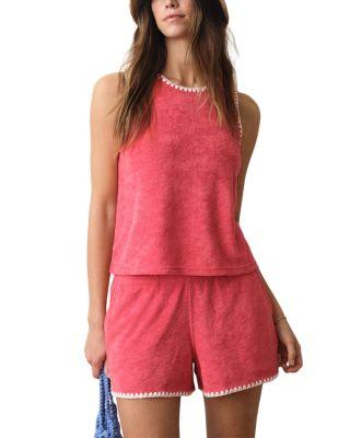 Flip Terry Shell Tank Top by MARINE LAYER