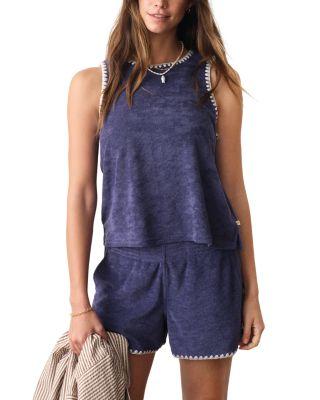 Flip Terry Shell Tank Top by MARINE LAYER