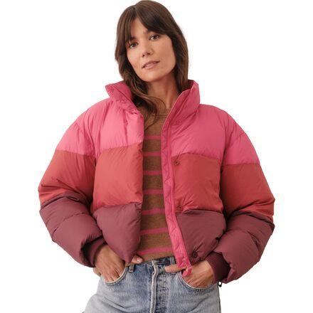 Gia Crop Puffer Jacket by MARINE LAYER