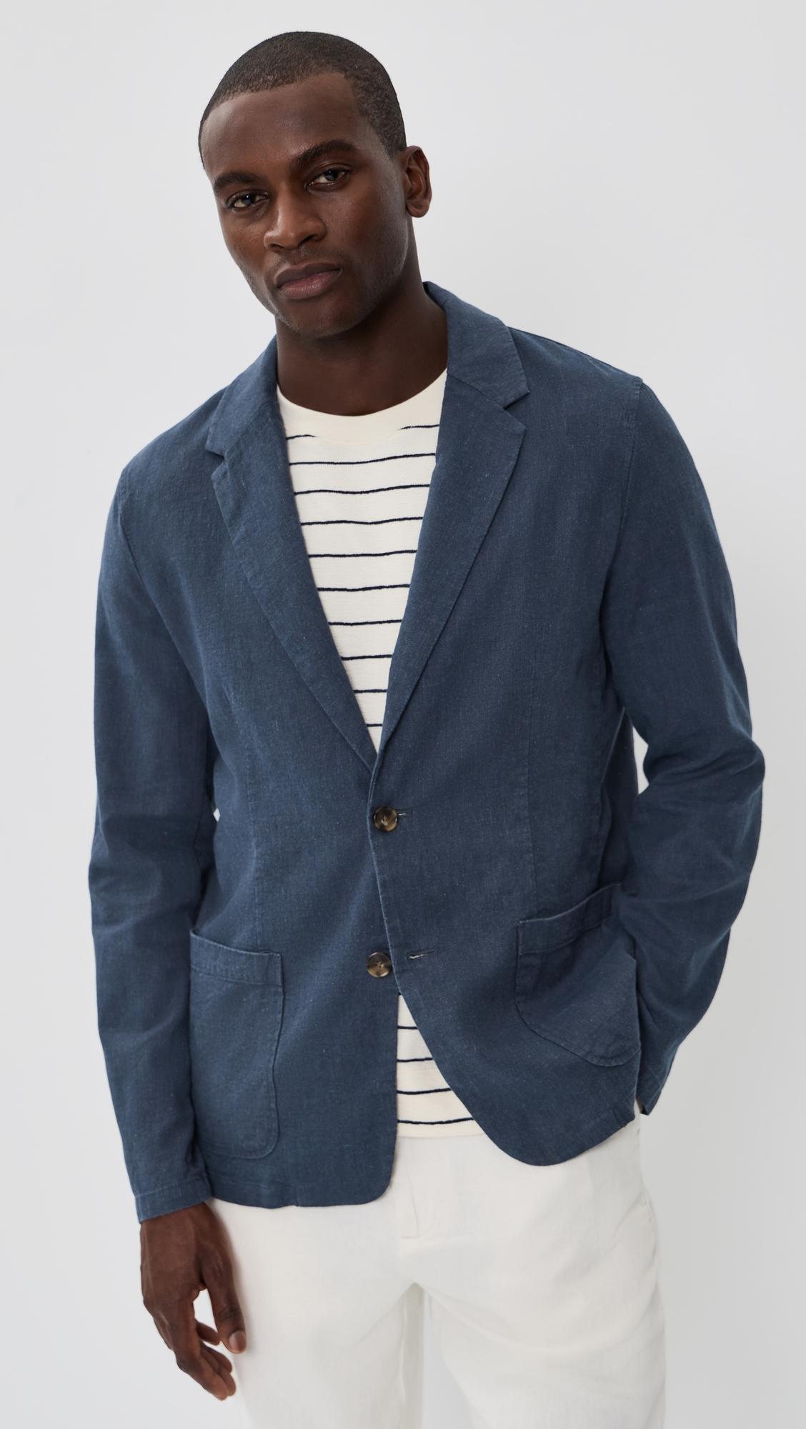 Hemp Blazer by MARINE LAYER