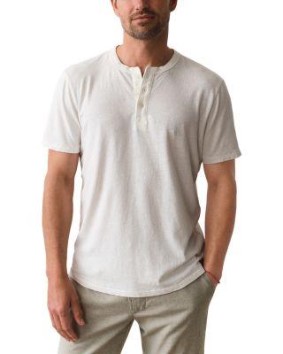 Hemp Cotton Henley T-Shirt by MARINE LAYER