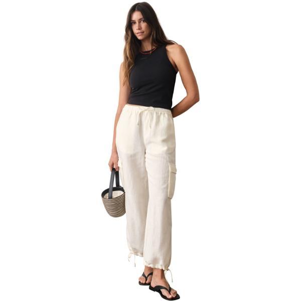 Linen Cargo Pants by MARINE LAYER