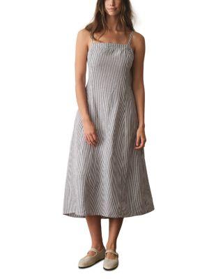 Lucia Linen Blend Dress by MARINE LAYER