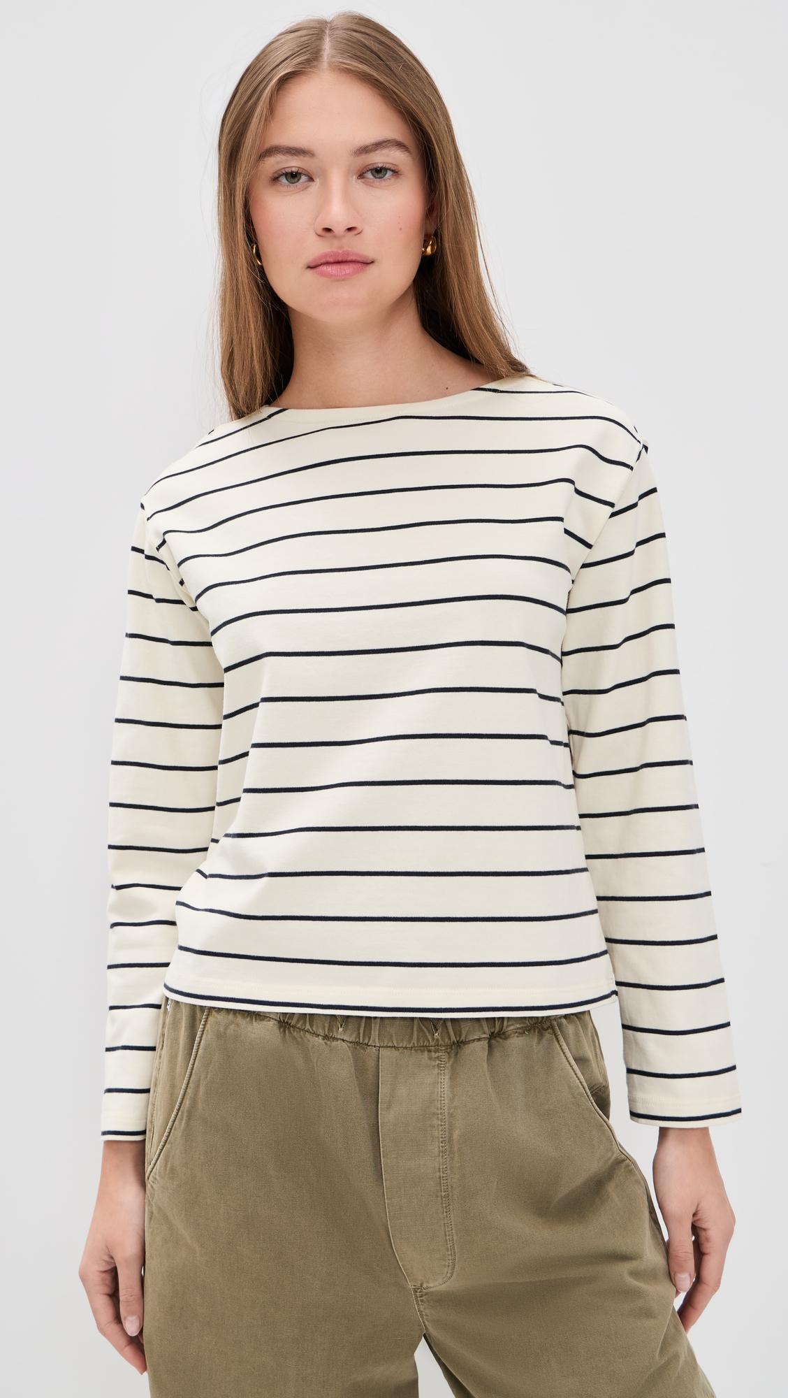 Luxe Sueded Mariner Tee by MARINE LAYER