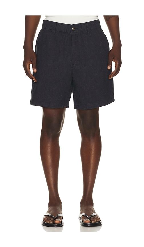 Marine Layer 7 Saturday Hemp Chino Short in Navy by MARINE LAYER