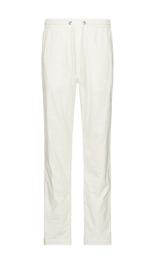 Marine Layer Saturday Stretch Beach Pant in White by MARINE LAYER