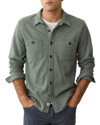 Pacifica Stretch Twill Overshirt by MARINE LAYER