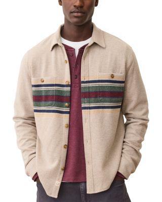Pacifica Stretch Twill Overshirt by MARINE LAYER