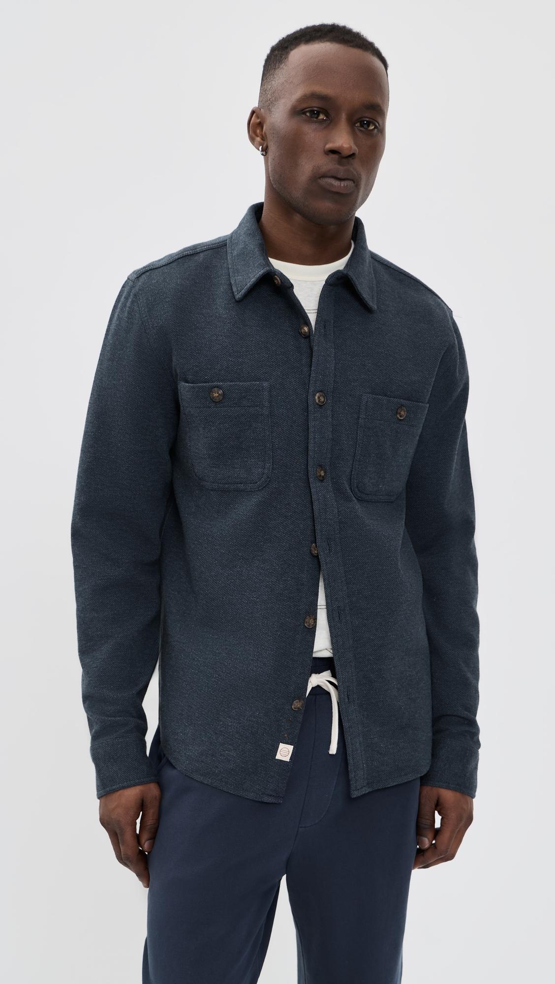 Pacifica Twill Shirt by MARINE LAYER