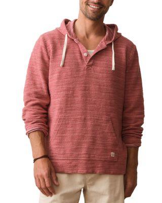 Portola Beach Stripe Drawstring Hoodie by MARINE LAYER
