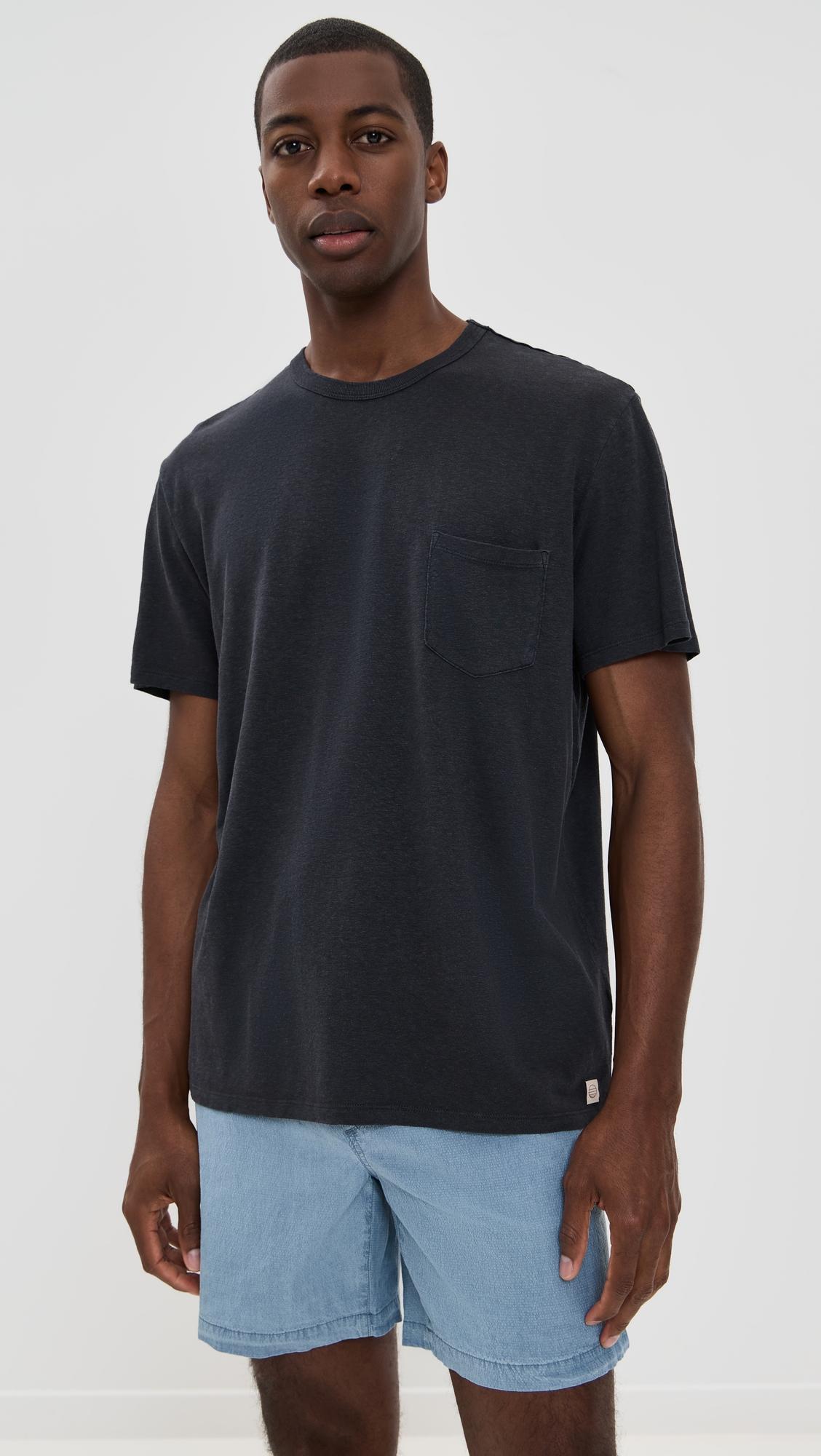 Relaxed Hemp Cotton Tee by MARINE LAYER