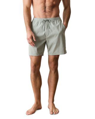 Seersucker 5" Swim Shorts by MARINE LAYER