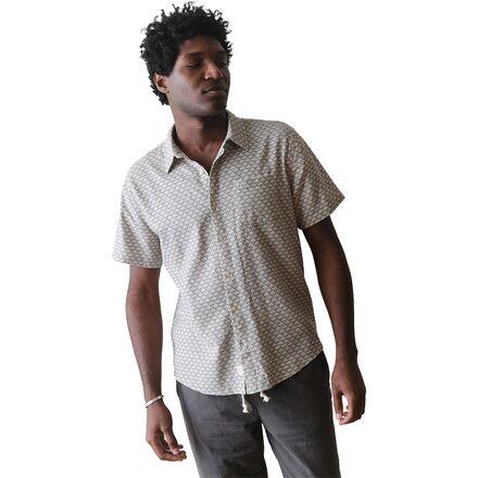Stretch Selvage Simple Stripe Shirt by MARINE LAYER