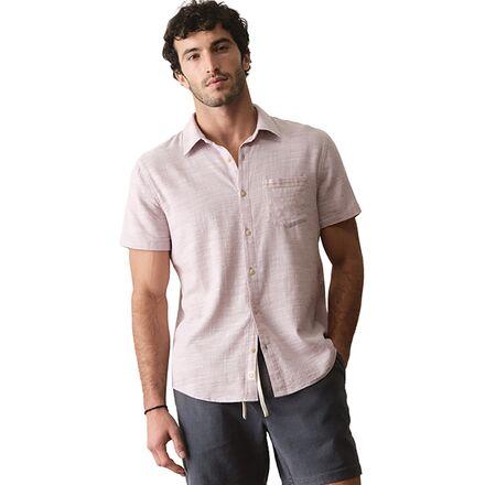 Stretch Selvage Simple Stripe Shirt by MARINE LAYER