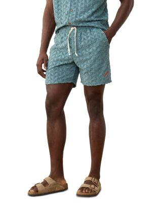Terry Textured Drawstring 6&quot; Shorts by MARINE LAYER