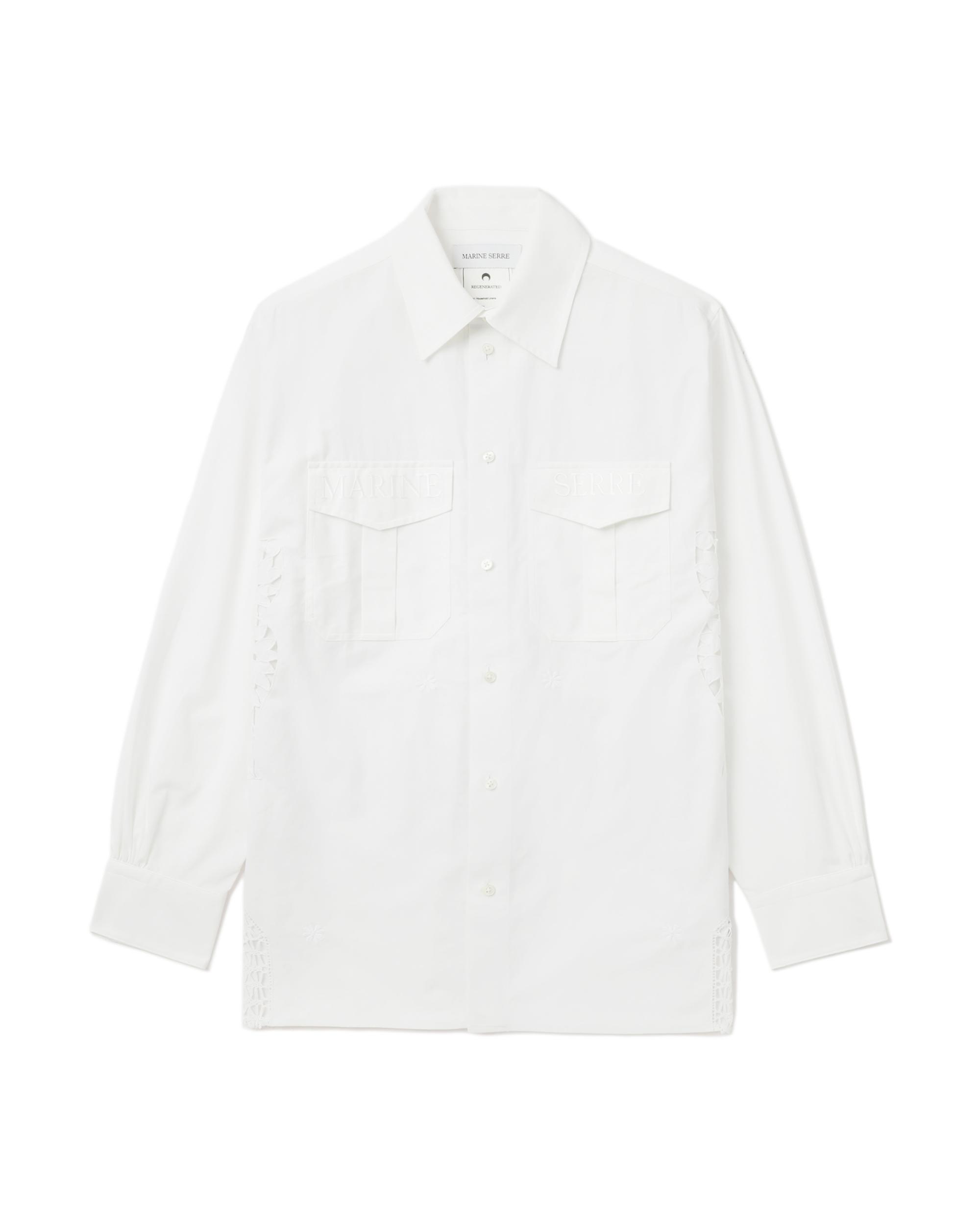 Embroidered shirt by MARINE SERRE