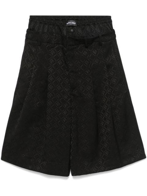 Moon Diamond tailored shorts by MARINE SERRE