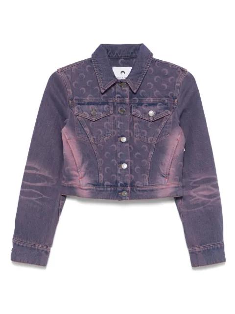 Moon Laser denim jacket by MARINE SERRE