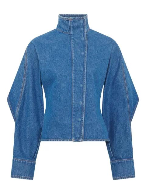 Moon Laser denim shirt by MARINE SERRE