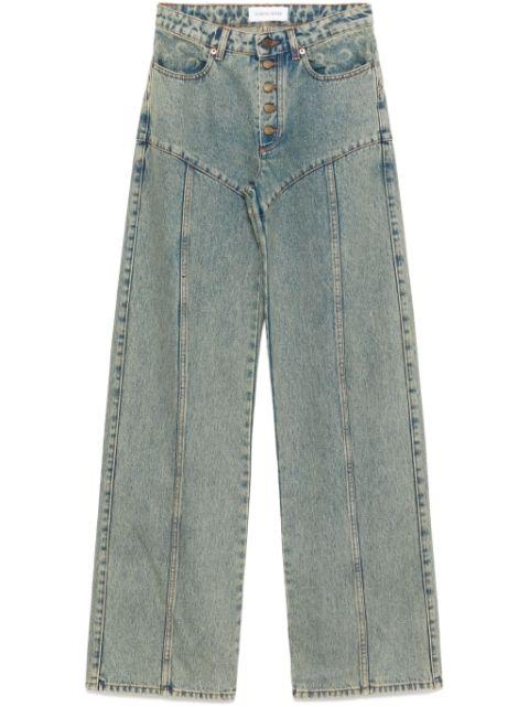 Moon Laser flared jeans by MARINE SERRE