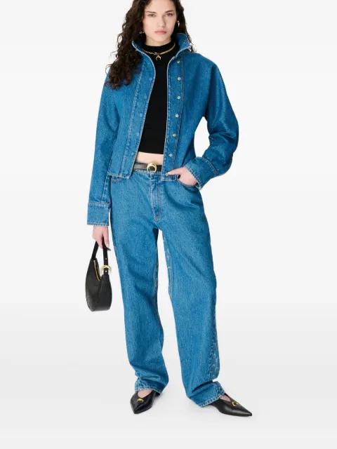 Moon Laser wide-leg jeans by MARINE SERRE