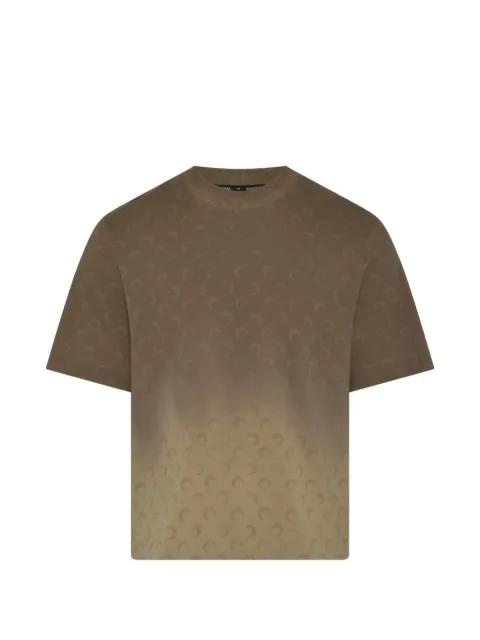 Moon-pattern round-neck T-shirt by MARINE SERRE