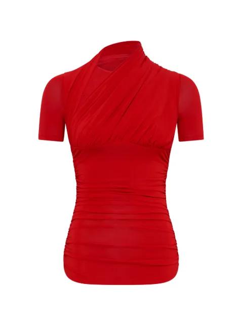 Moon ruched top by MARINE SERRE