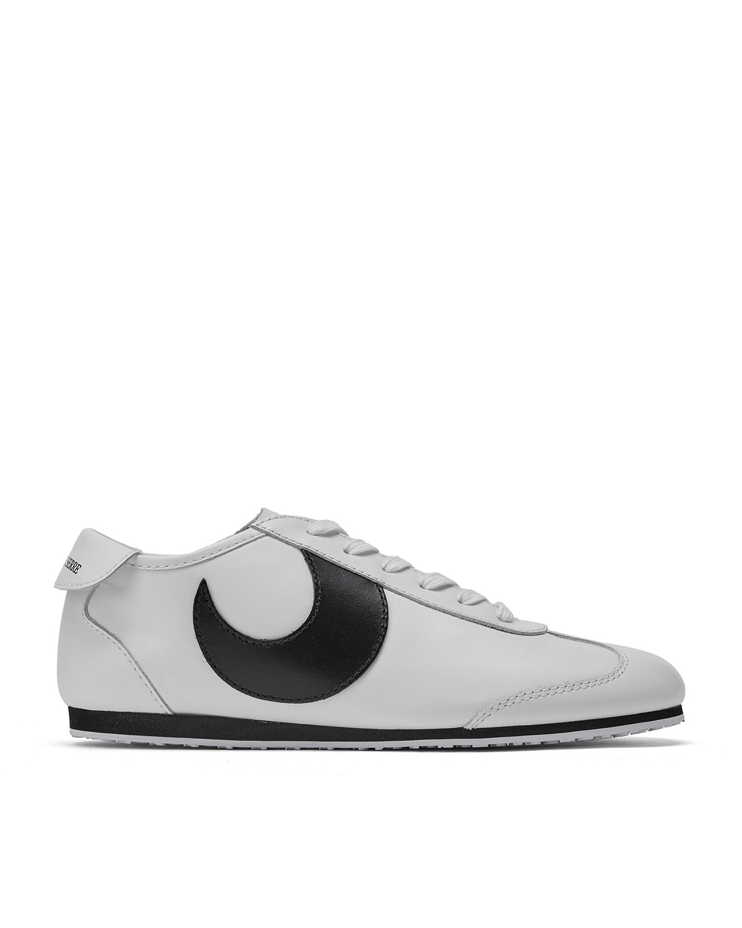 Ms Astra matte leather sneakers by MARINE SERRE