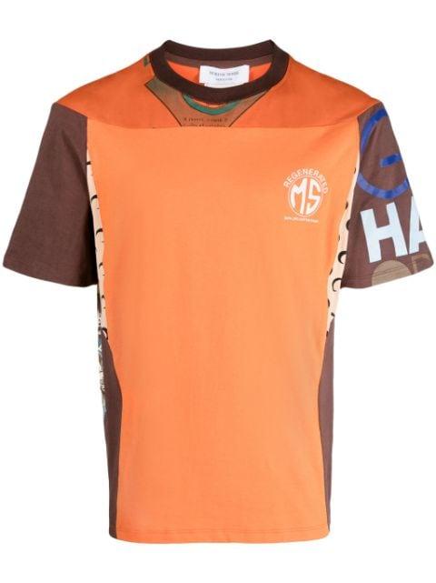 Regenerated patchwork T-shirt by MARINE SERRE
