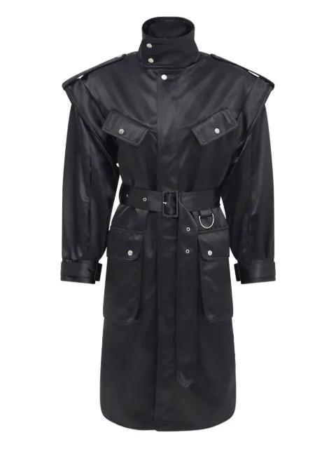 belted trench coat by MARINE SERRE