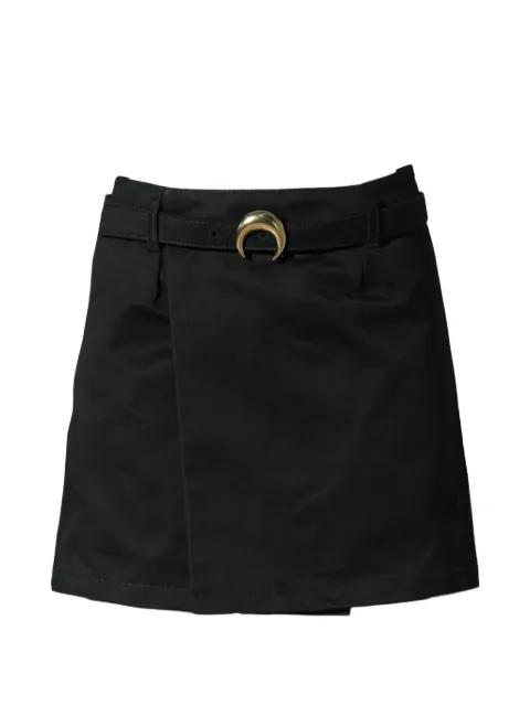 buckle belted mini skirt by MARINE SERRE
