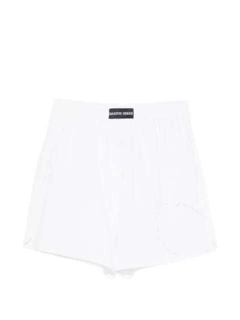 elasticated-waistband shorts by MARINE SERRE