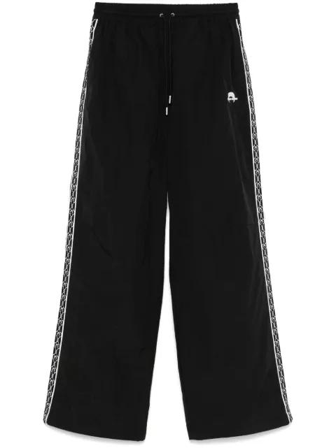 embroidered-logo track trousers by MARINE SERRE