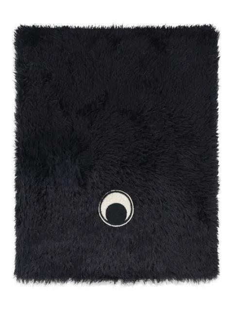 fluffy-knit neck scarf by MARINE SERRE