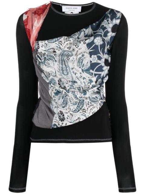 layered long-sleeve T-shirt by MARINE SERRE