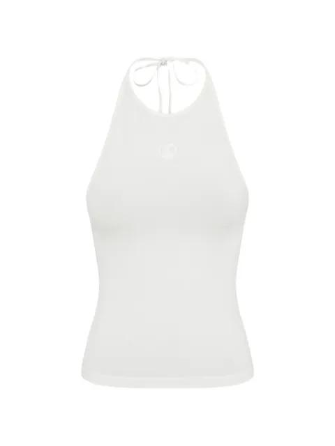 logo halter top by MARINE SERRE