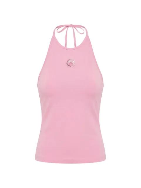 logo halter top by MARINE SERRE