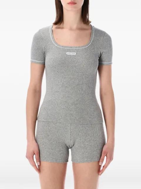 logo-label jersey T-shirt by MARINE SERRE