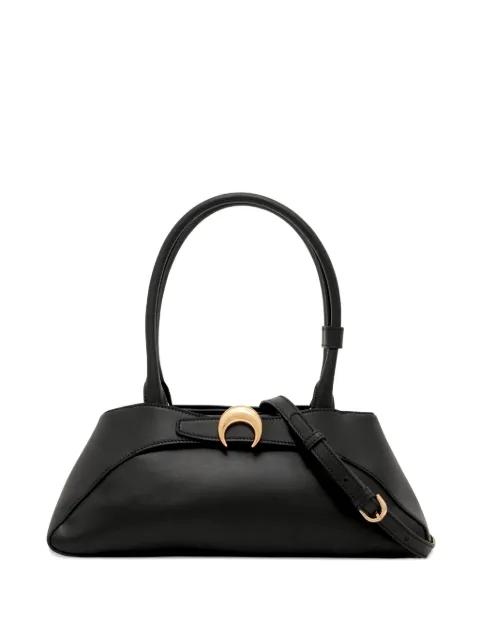 medium Aurora smooth-leather tote bag by MARINE SERRE