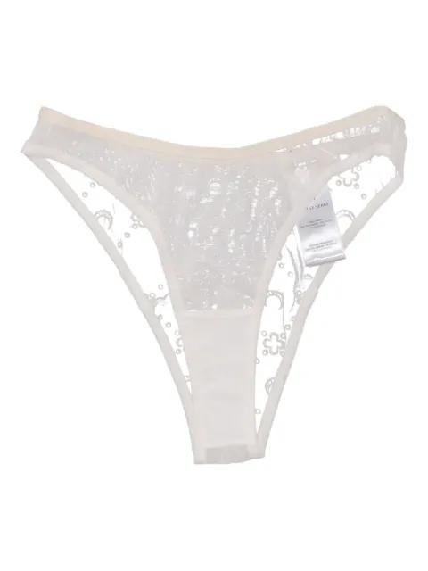 mesh high-cut panties by MARINE SERRE