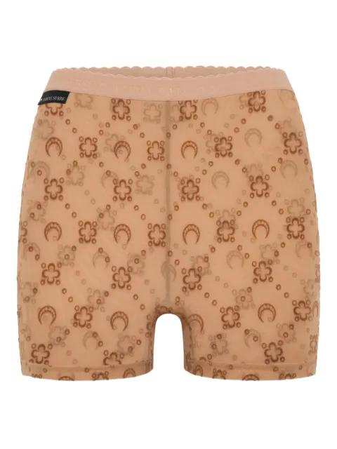 mesh mini shorts by MARINE SERRE