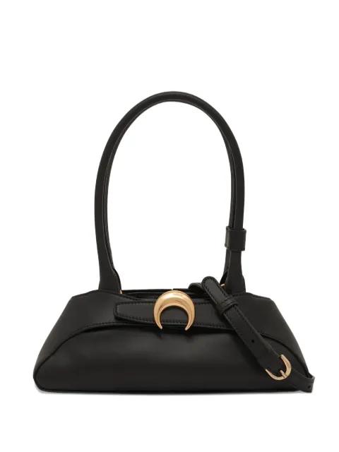 mini Aurora smooth-leather tote bag by MARINE SERRE