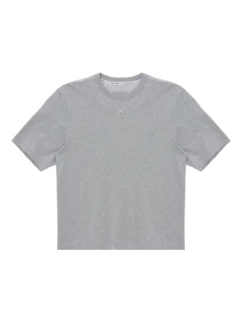 moon-logo cotton T-shirt by MARINE SERRE