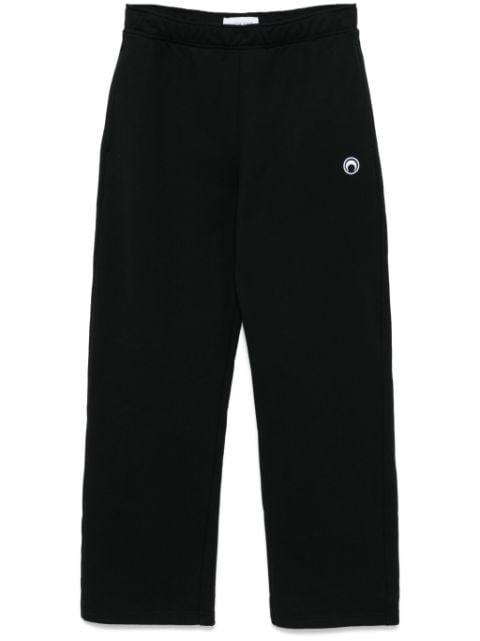 moon-logo fleece track pants by MARINE SERRE
