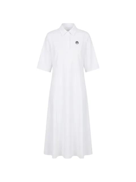 moon logo polo dress by MARINE SERRE