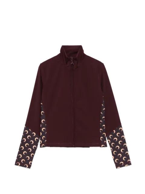 moon-print panelled top by MARINE SERRE