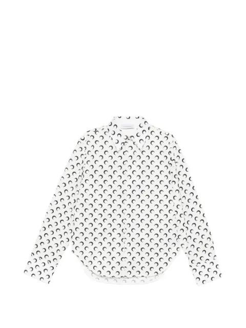 moon-print shirt by MARINE SERRE